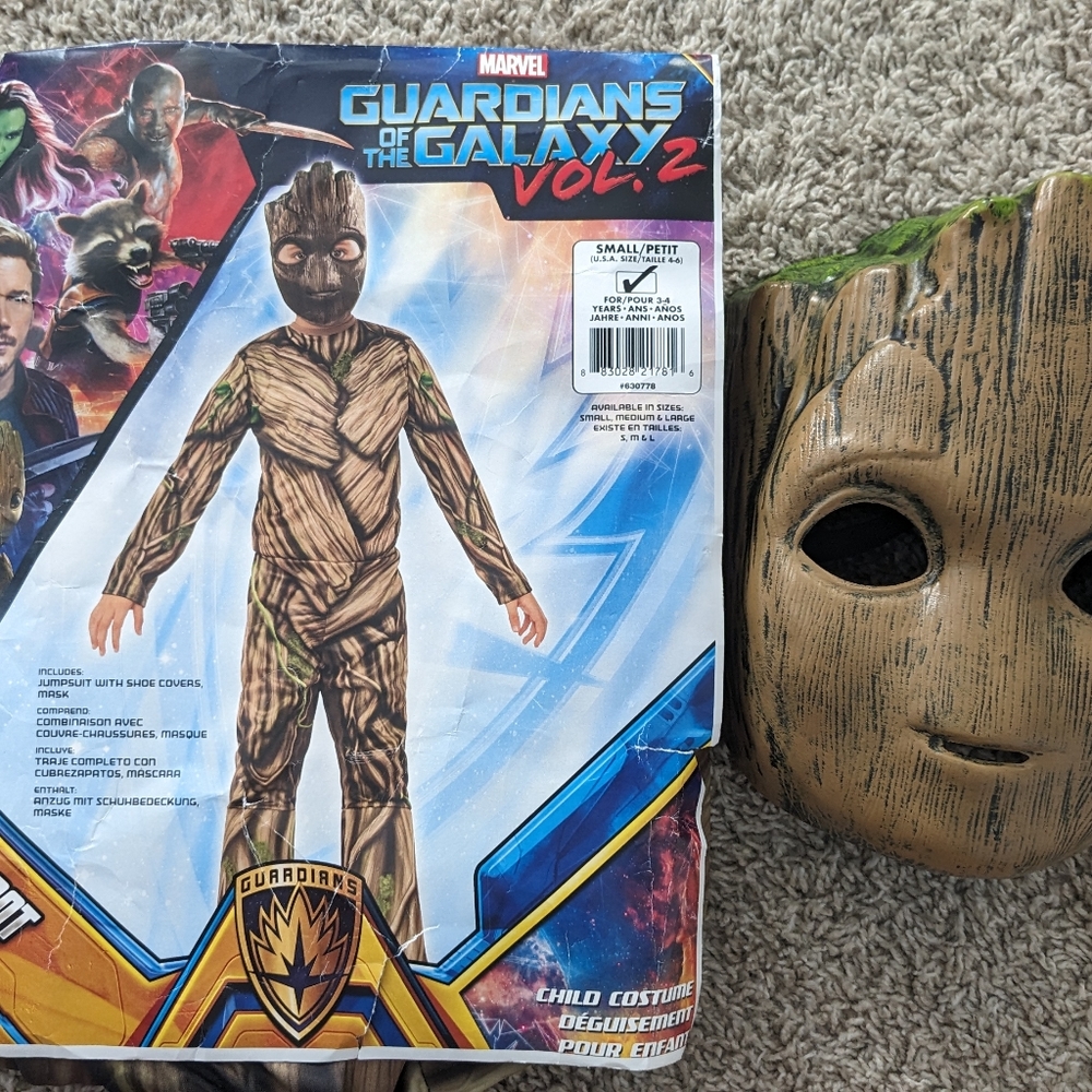 Baby Groot Guardians of the Galaxy Vol. 2 Kids Costume Small